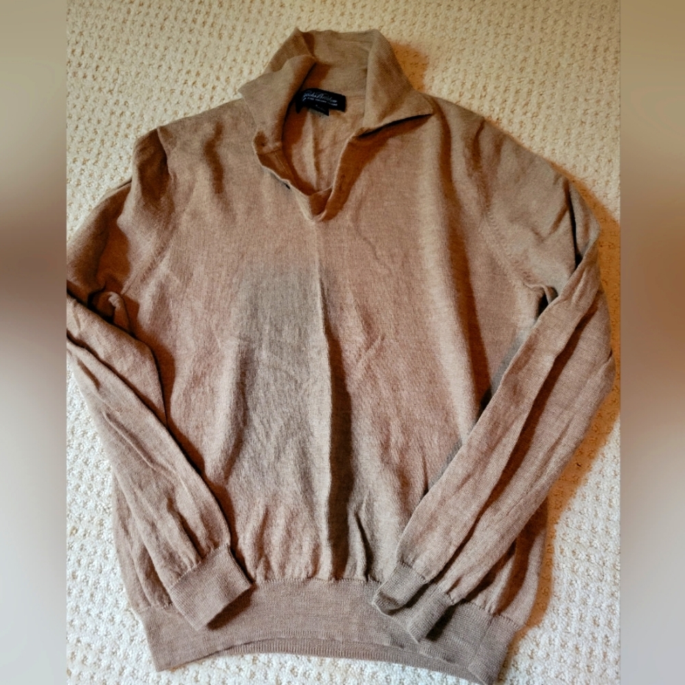 Merino wool pullover sweater